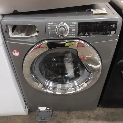 HOOVER FREESTANDING WASHING MACHINE IN SILVER, MODEL: H3WS69TAMCGE-80