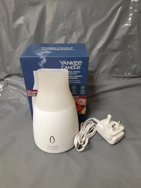 BOXED YANKEE CANDLE ULTRASONIC AROMA DIFFUSER KIT RRP £29.99