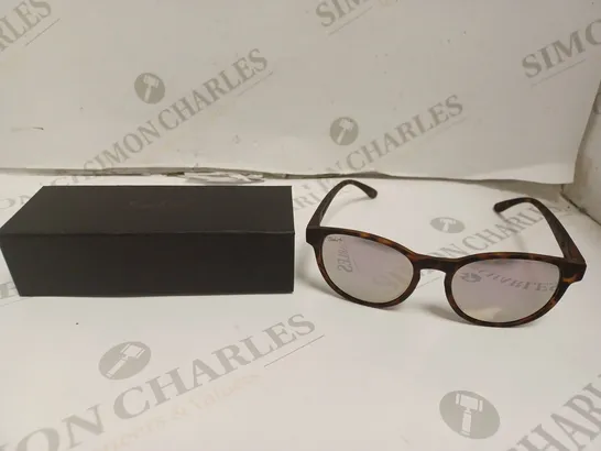 BOXED SUNGOD SIERRAS MATTE TORTOISE SHELL SUNGLASSES 