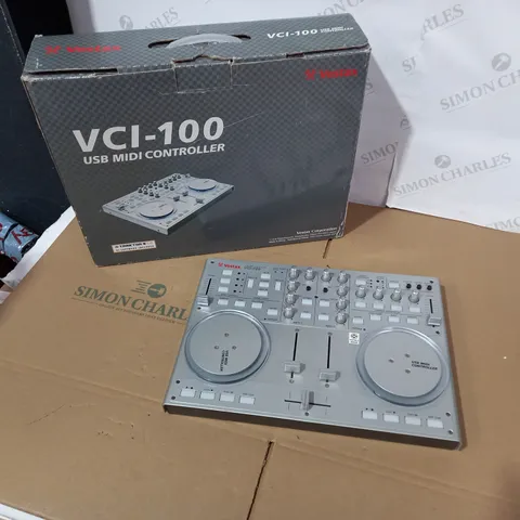 BOXED VESTAX VCI-100 USB MIDI CONTROLLER