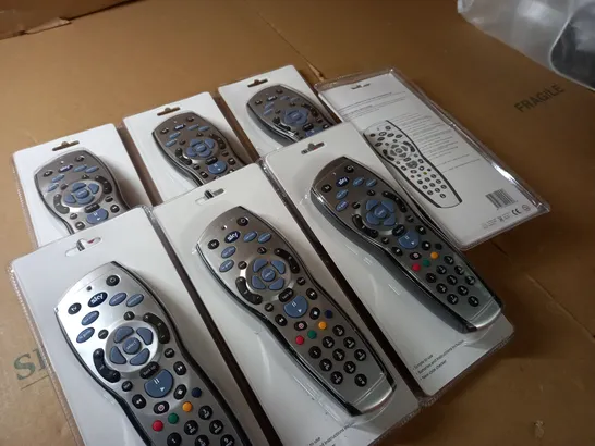 LOT OF 7 SKY REMOTE CONTROLS