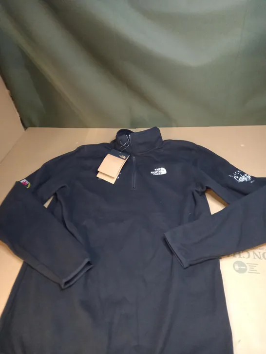 MENS FLEECED ZIPPED THE NORTH FACE JACKET SIZE SMALL