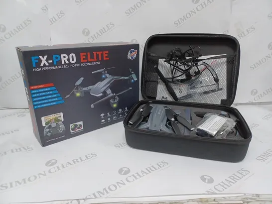 BOXED RDM FX-PRO ELITE HIGH PERFORMANCE RC HD PRO FOLDING DRONE 