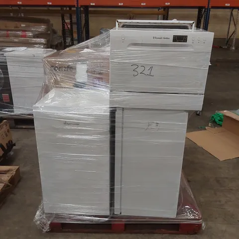 PALLET OF APPROXIMATELY 8 UNPROCESSED RAW RETURN HOUSEHOLD AND ELECTRICAL GOODS TO INCLUDE;