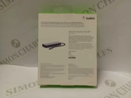 SEALED BELKIN CONNECT USB TYPE-C 6-IN-1 MULTIPORT ADAPTER