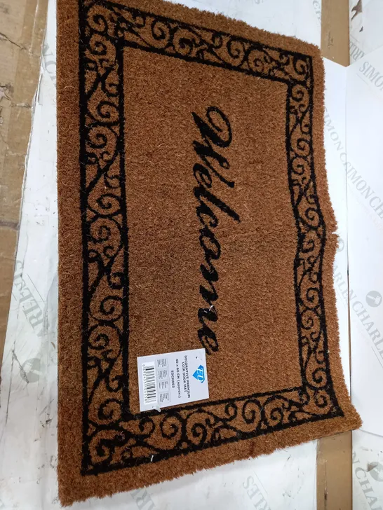 DECORATIVE PREMIUM COIR DOOR MAT 