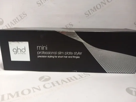 BOXED GHD MINI PROFESSIONAL SLIM PLATE STYLER