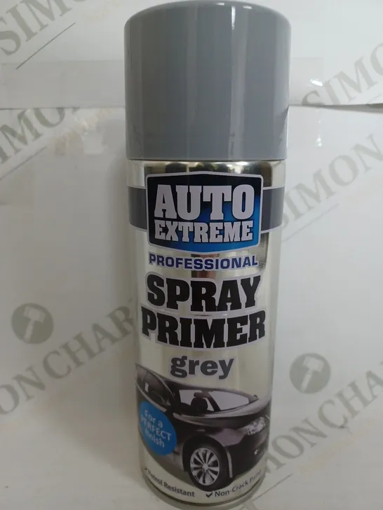 BOX OF 12 AUTO EXTREME SPRAY PAINT GREY