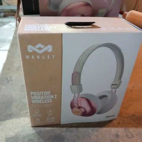 BOXED MARLEY POSITIVE VIBRATION 2 WIRELESS HEADPHONES