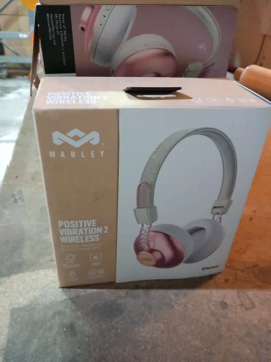 BOXED MARLEY POSITIVE VIBRATION 2 WIRELESS HEADPHONES