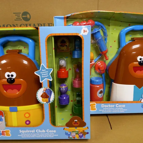 HEY DUGGEE DOCTOR CASE AND SQUIRREL CLUB CASE