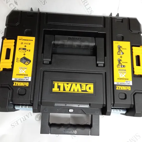 DEWALT DRILL BOX FOR DCD796 DRILL (DRILL SETS NOT INCLUDED)