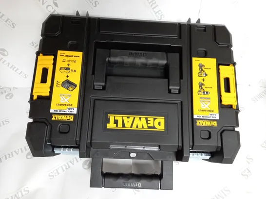 DEWALT DRILL BOX FOR DCD796 DRILL (DRILL SETS NOT INCLUDED)