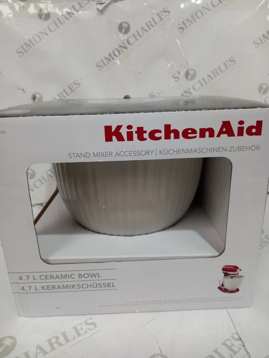 KITCHENAID CERAMIC 4.8L BOWL CLASSIC COLUMNS