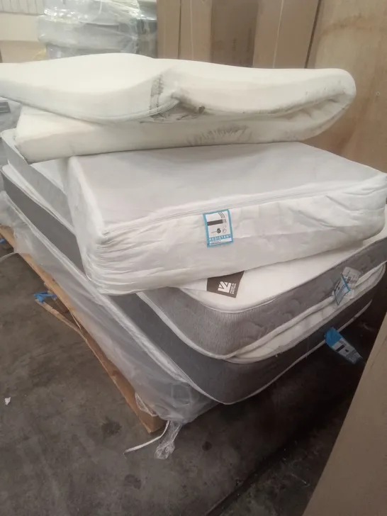 PALLET CONTAINING 6 ASSORTED BAGGED & UNBAGGED MATTRESSES 