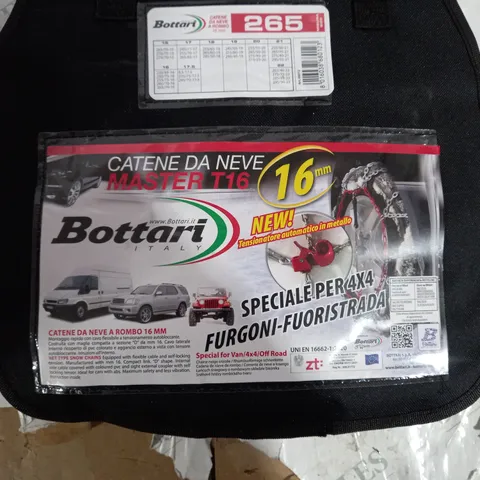 BOTTARI SNOW CHAINS / COLLECTION ONLY 