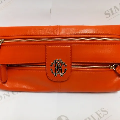 ROBERTO CAVALLI CLUTCH FLAP DIVA WOMAN LEATHER BAG