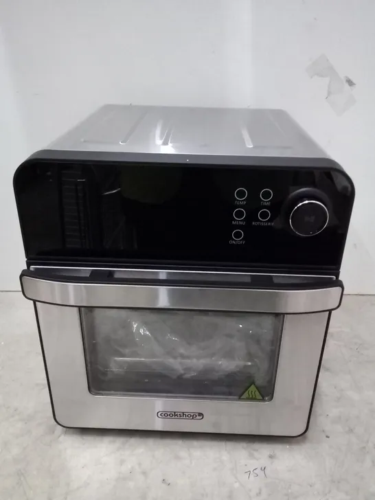 BOXED COOKSHOP AIR FRYER OVEN 14.5L WITH ACCESSORIES