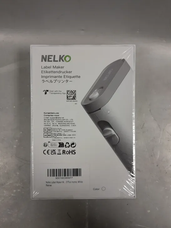 BOXED SEALED NELKO LABEL MAKER 