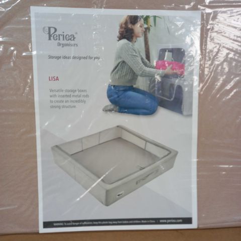 PERIEA SET OF 2 LARGE UNDERBED STORAGE BOXES - TAUPE