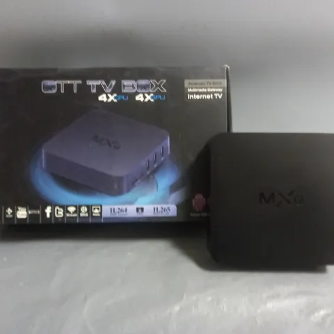 BOXED OTT TV BOX 4XCPU