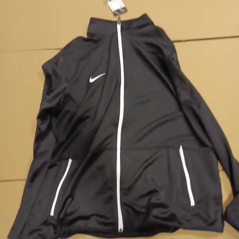 NIKE WOMENS BREATHABLE RUNNING JACKET - BLACK/WHITE // SIZE: 3XL 