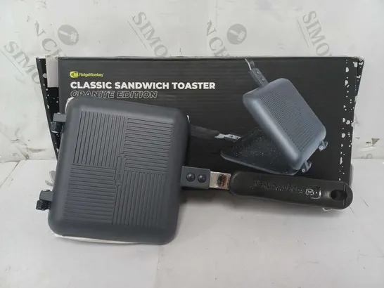 BOXED RIDGE MONKEY CLASSIC SANDWICH TOASTER (GRANITE EDITION)