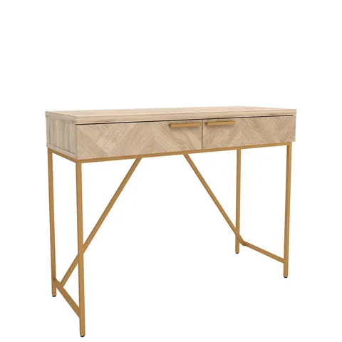 BOXED MICHELLE KEEGAN HOME SERENE CONSOLE TABLE - COLLECTION ONLY