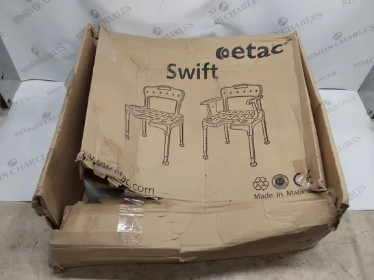 BOXED ETAC SWIFT SHOWER CHAIR PARTS (1 BOX)