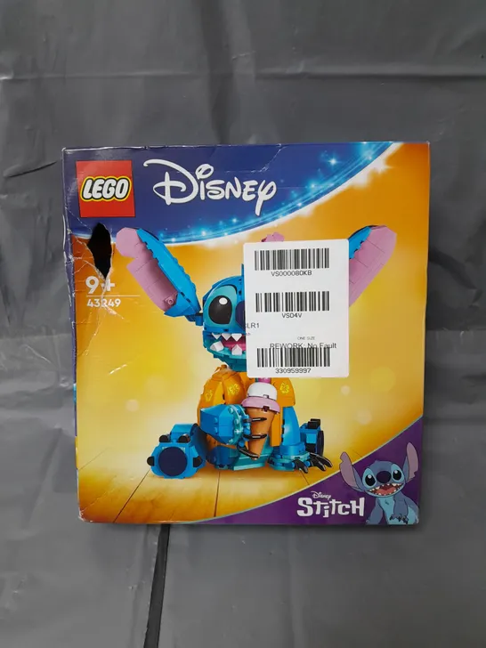 BOXED LEGO DISNEY STITCH 43249 RRP £44.99