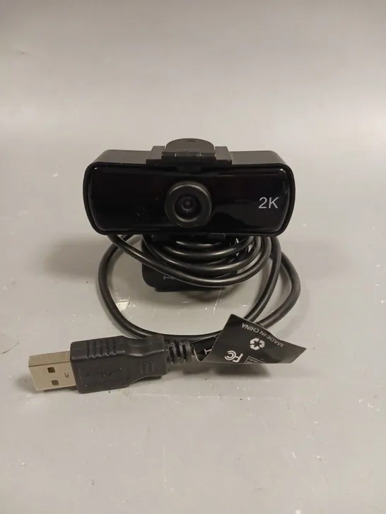 HIIEVPU 2K WEBCAM WITH MICROPHONE