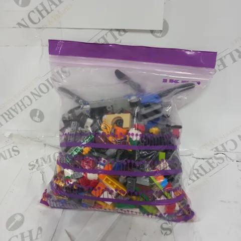 BAG OF ASSORTED LEGO PEICES