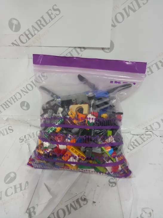 BAG OF ASSORTED LEGO PEICES