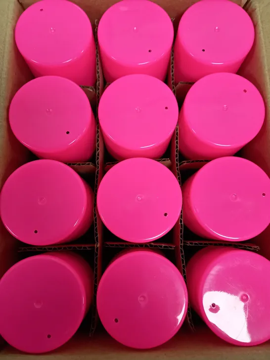 BOX OF 12 X 151 NEON PINK SPRAY PAINT 