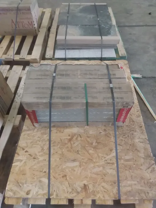 PALLET OF 38 NATURAL STONE TILES - 30 X 60CM (6.8M2)