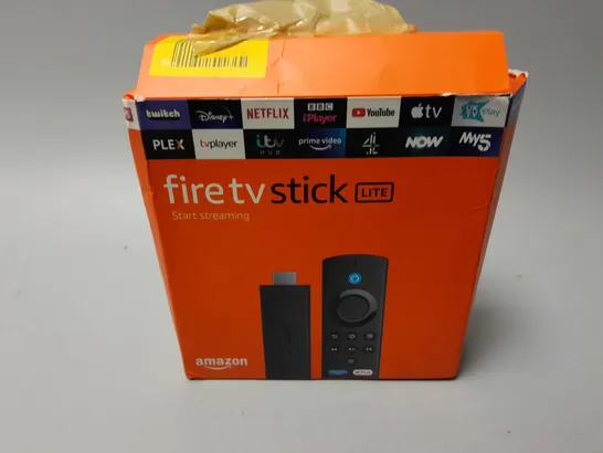 BOXED AMAZON FIRE TV STICK LITE