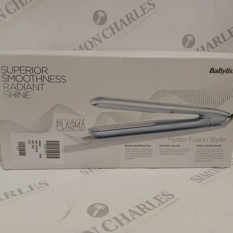 BOXED AND SEALED BABYLISS HYDRO-FUSION STYLER 
