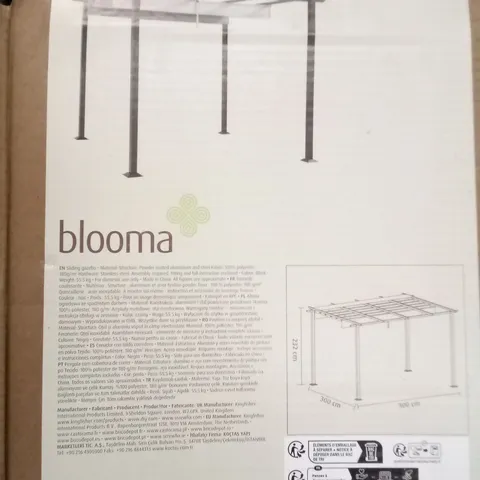 BOXED PITA 3M X 3M BLOOMA GAZEBO 