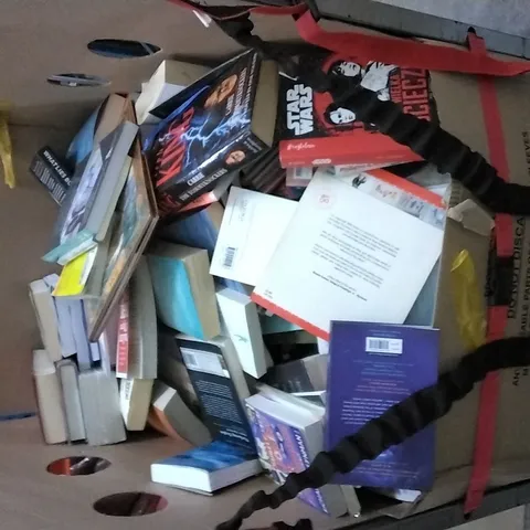 CAGE OF ASSORTED BOOKS TO INCLUDE NOVELS, CHILDREN'S BOOKS, MAJOR TITLES AND MEDICAL TITLES