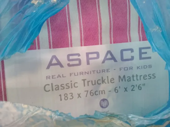 BAGGED ASPACE CLASSIC TRUCKLE 2FT6 MATTRESS 