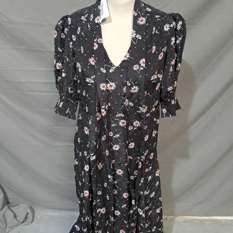 ANTHROPOLOGIE FLORAL DRESS SIZE M