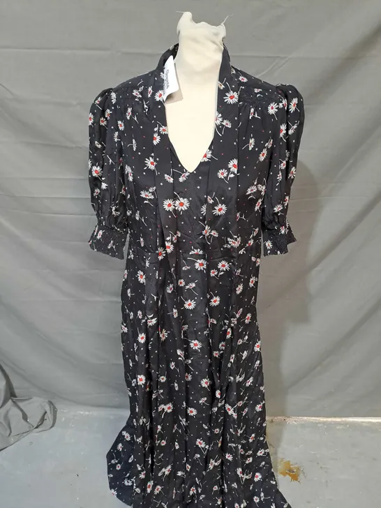 ANTHROPOLOGIE FLORAL DRESS SIZE M