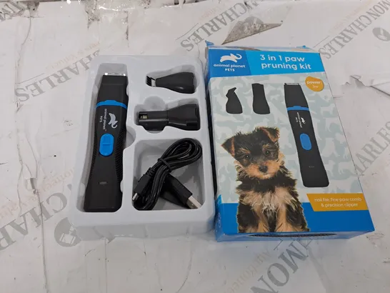 BOXED 3 IN 1 PAW PRUNING KIT 