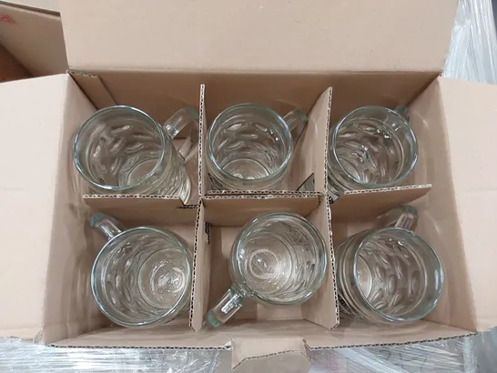 PALLET OF BRAND NEW BOXED OCKTOBER FEST BEER GLASSES // APPROXIMATELY 25 X 6 BOXES OF 500ML GLASSES