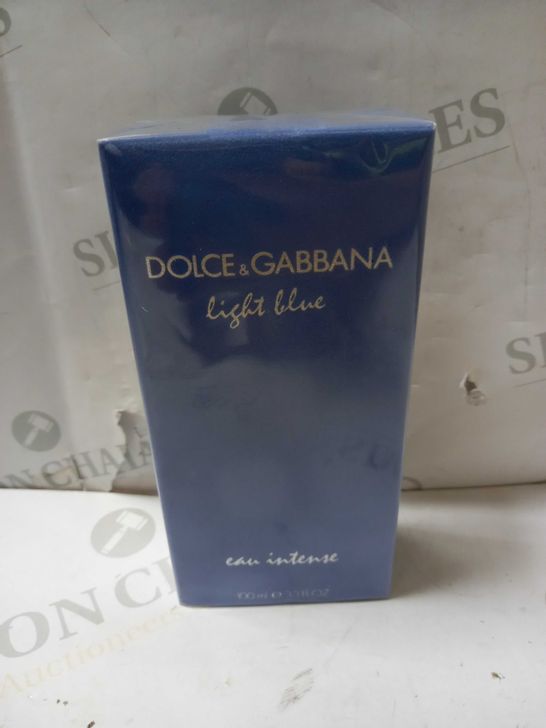 DOLCE & GABBANA LIGHT BLUE EAU INTENSE EDP EAU DE PARFUM SPRAY 100ML