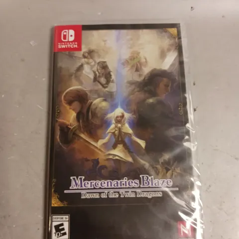 SEALED MERCENARIES BLAZE DAWN OF THE TWIN DRAGONS FOR NINTENDO SWITCH 