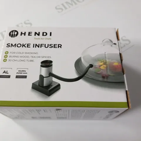 BRAND NEW BOXED HENDI SMOKE INFUSER WITH 30CM LONG TUBE