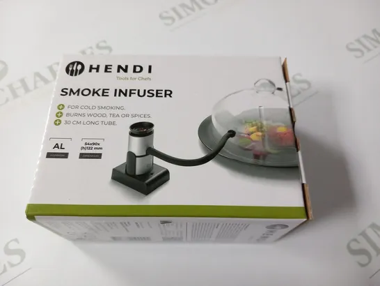 BRAND NEW BOXED HENDI SMOKE INFUSER WITH 30CM LONG TUBE