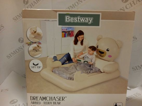 BOXED BESTWAY DREAMCHASER TEDDY AIRBED