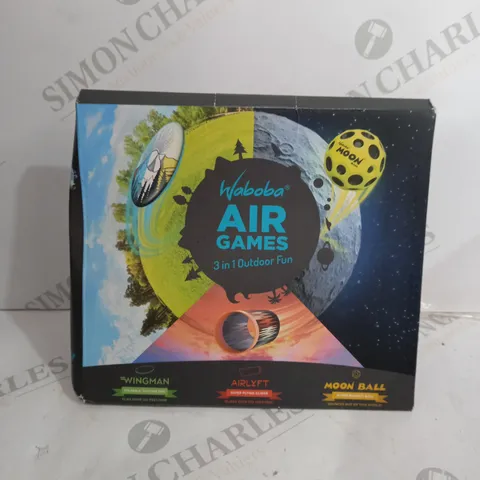 BOXED WOBOBA AIR GAMES 3 IN 1 OUTDOOR FUN
